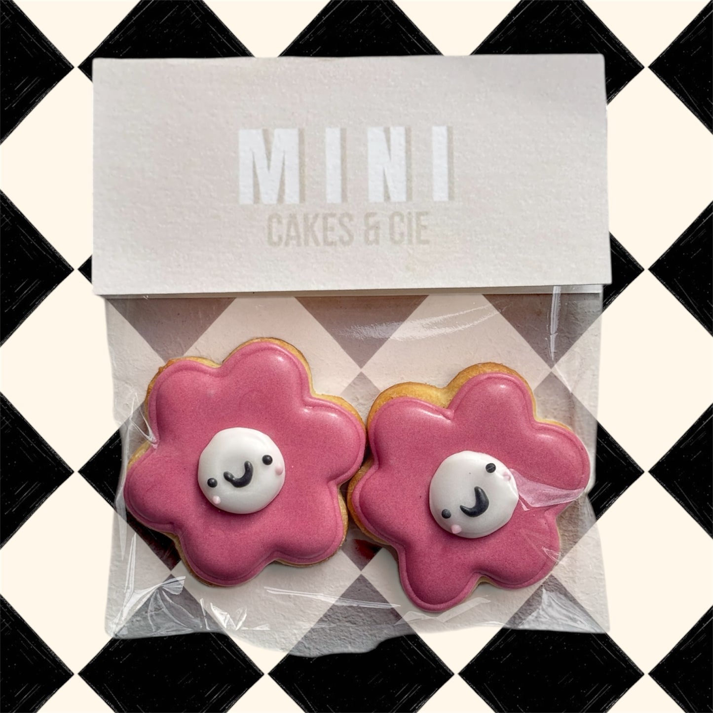 Duo de biscuits - fleurs